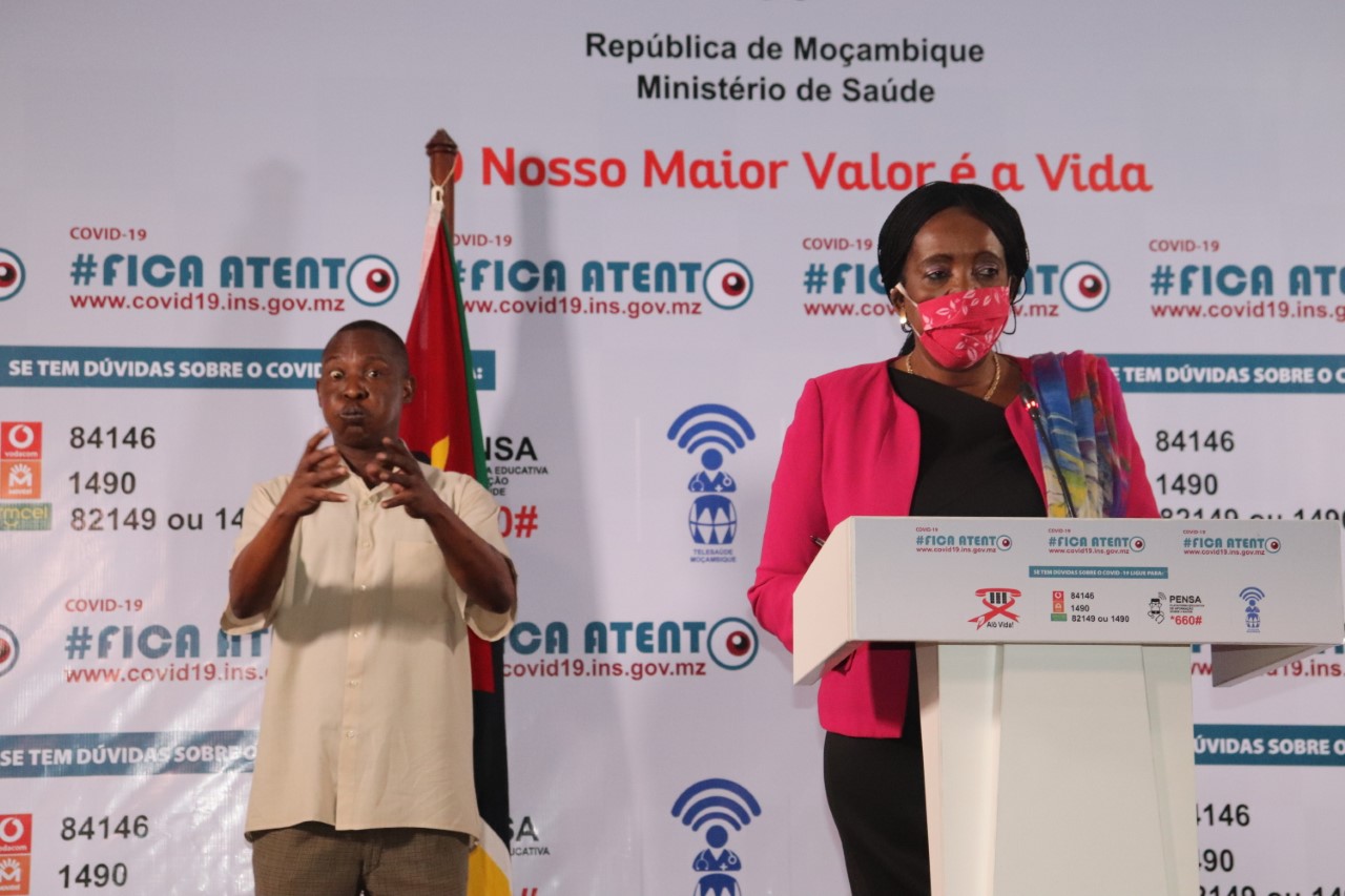 Moçambique regista quatro óbitos da COVID-19, o último foi hoje-terça-feira em Nampula