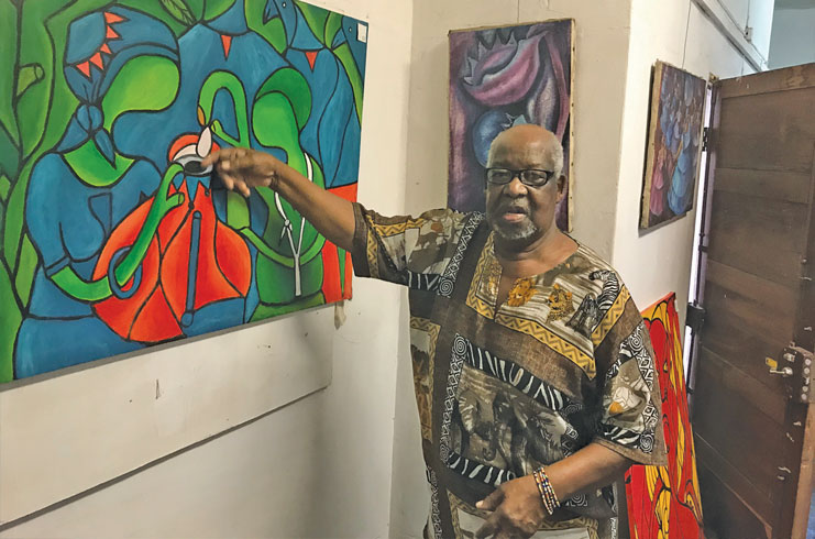 Noel Langa recebe a Ministra da Cultura, nesta sexta-feira