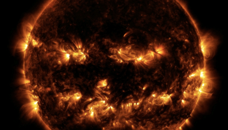 O nosso Sol de Halloween observado pela SOD, no recente 29 de Outubro