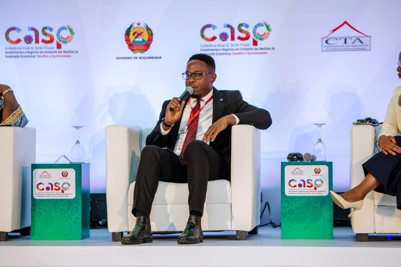 Benjamin Okonkwo, representante da Fundação Tony Elumelu