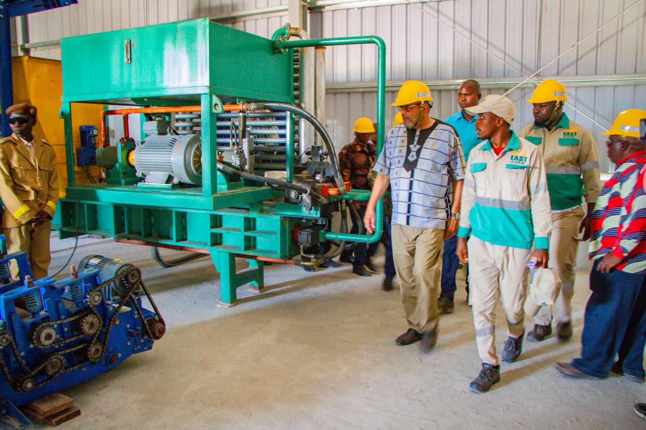 Zambézia ganha uma fábrica de processamento de coco