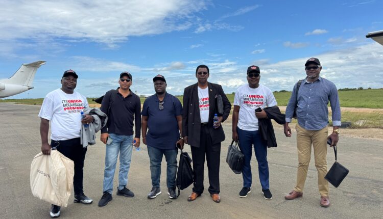 Candidato à presidência da CTA chega a Pemba