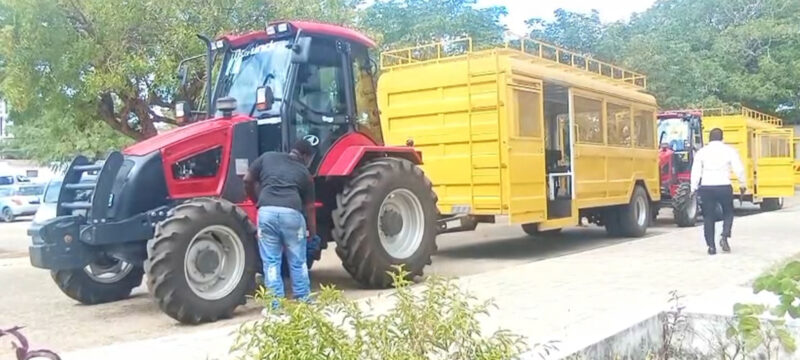 Governo promove uso de tractores como transporte rural em Moçambique